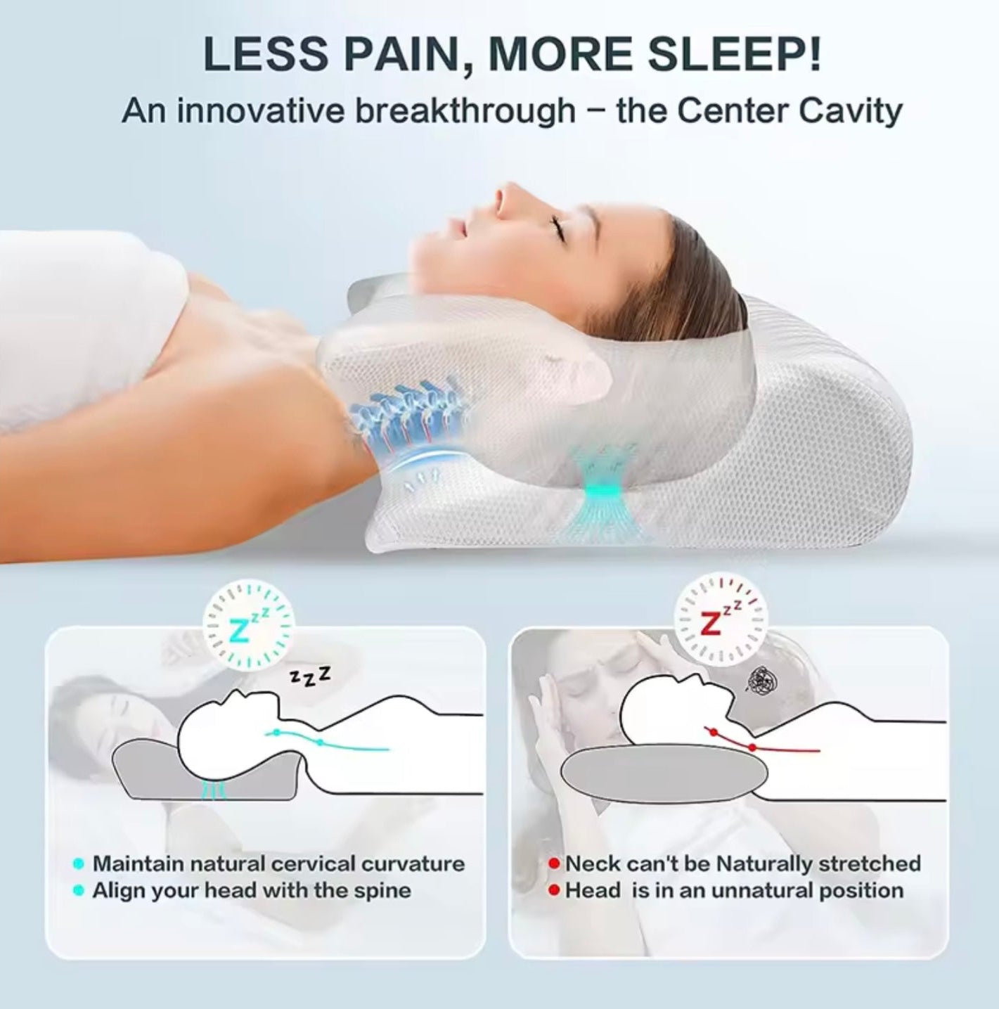 SpineAlign Pillow 2.0